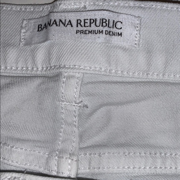 Banana Republic Shorts White Size 28 - Picture 3 of 5